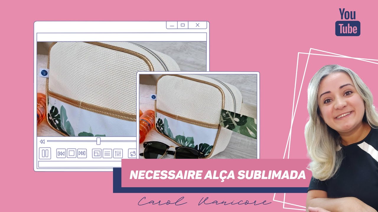 Aula M&eacute;todo Volare - Necessaire Al&ccedil;a Sublimada (