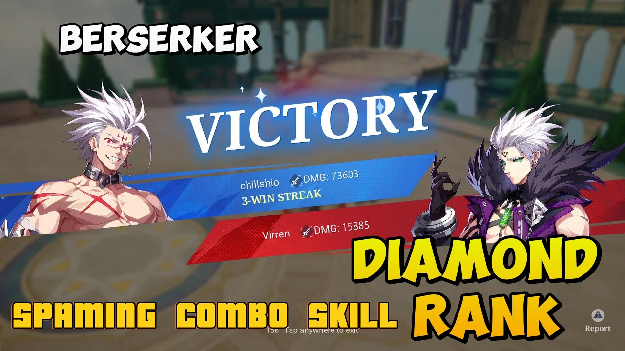 berserker pvp How to make skills effective against enemy crystal of atlan gameplay tips ang trick