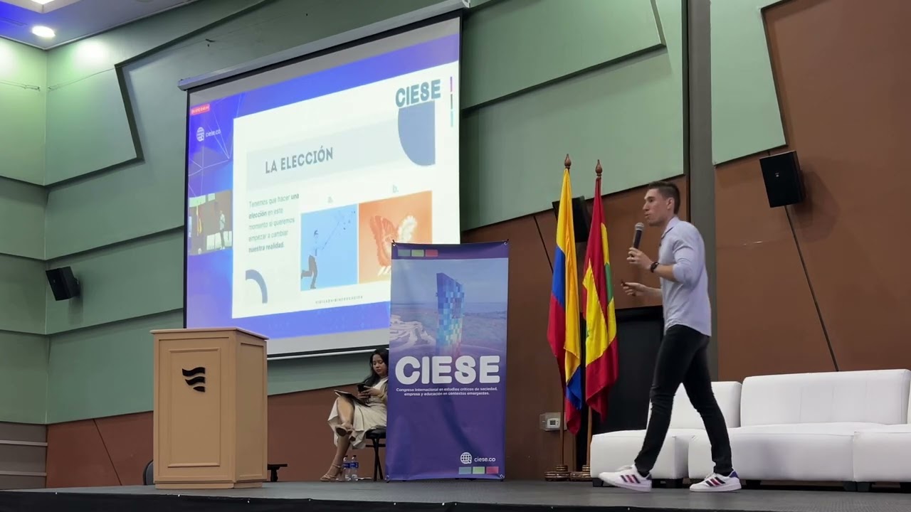 Conferencia EL PODER DE PROSPERAR Congreso CIESE Universidad del Litoral por Juan Pedroza