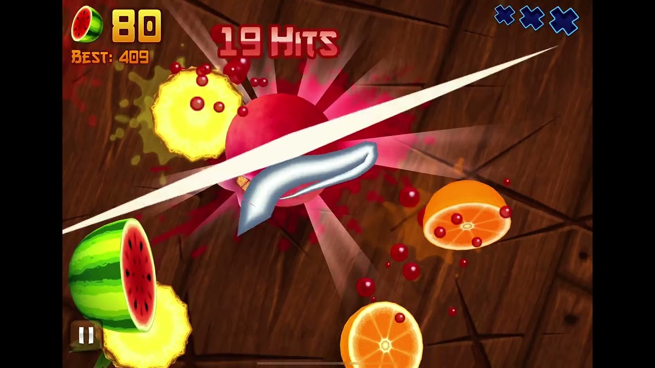 After so long FRUIT NINJA 