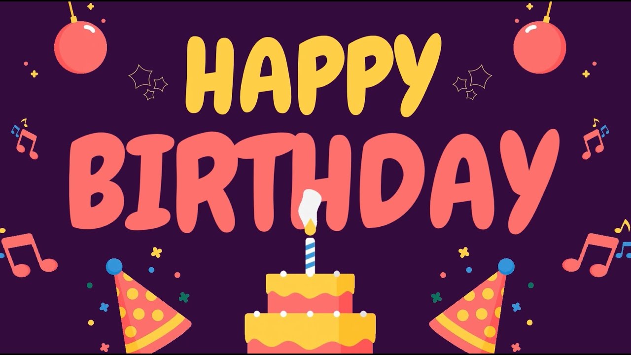Happy Birthday song ( with count down )