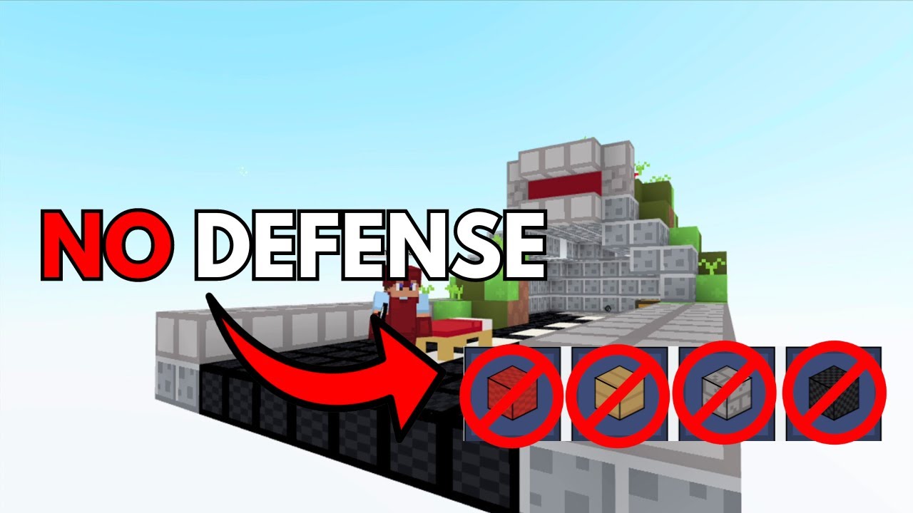 Bloxd.io Bedwars BUT I have No BED Defense!