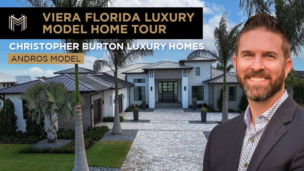 Viera FL New Construction Homes - Christopher Burton Model Home Tour - Florida Real Estate
