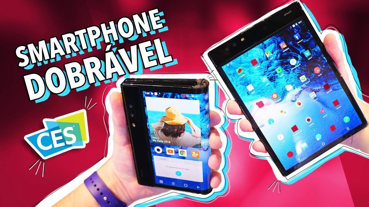 O PRIMEIRO SMARTPHONE COM TELA DOBRÁVEL!