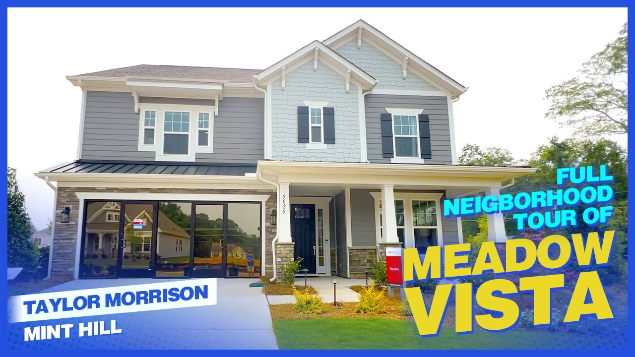 Full Tour of Meadow Vista | Taylor Morrison in Mint Hill | New Construction Single Family Homes