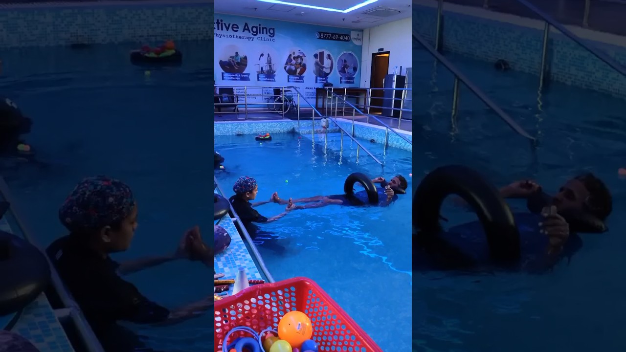 💪Stroke Recovery with Aquatic Therapy🌊 #strokerehab #aquatictherapy #hydrotherapy