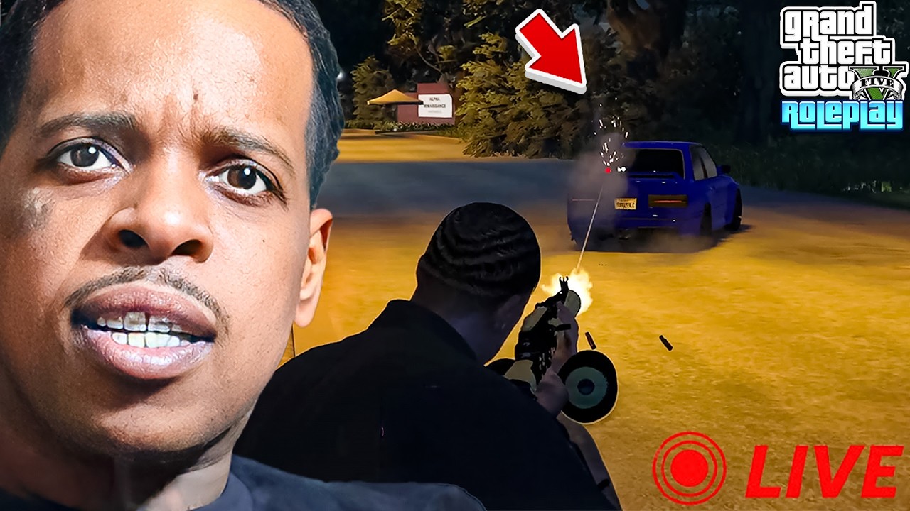 Finessse2Tymes OPPS THOUGHT THEY CAUGHT HIM LACKING ON THE BLOCK.. 😮 (GTA 5 RP)