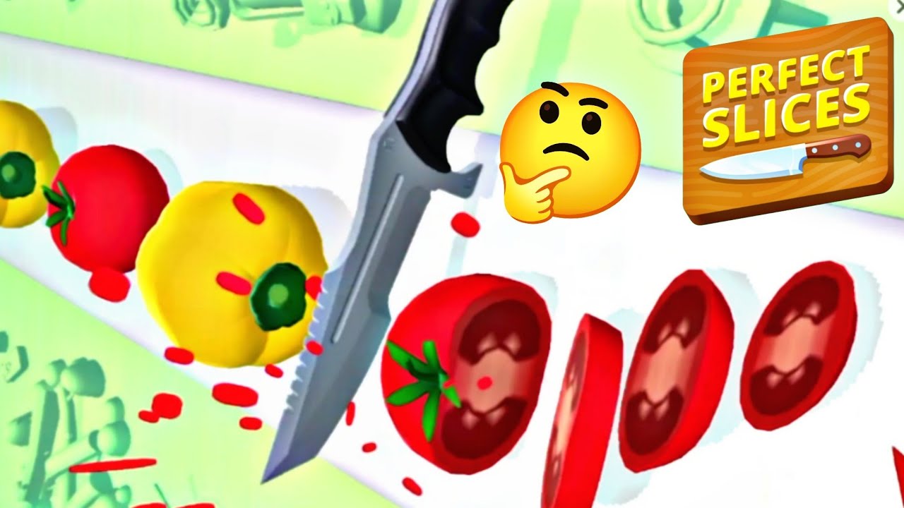🔥Perfect Slices: Cutting Gameplay Live Now! 🍎🍏🍎🔪