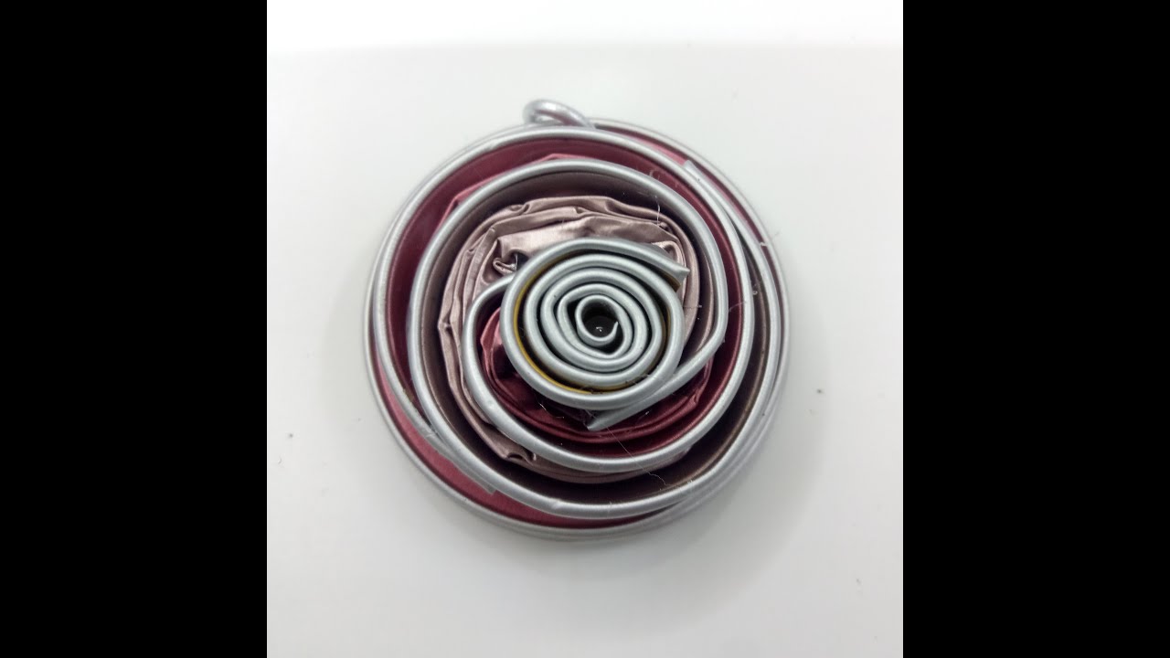 How to Recycle Nespresso Capsules- Easy DIY Craft Coffee Pods Pendant- Recycling Jewelry- Zero Waste