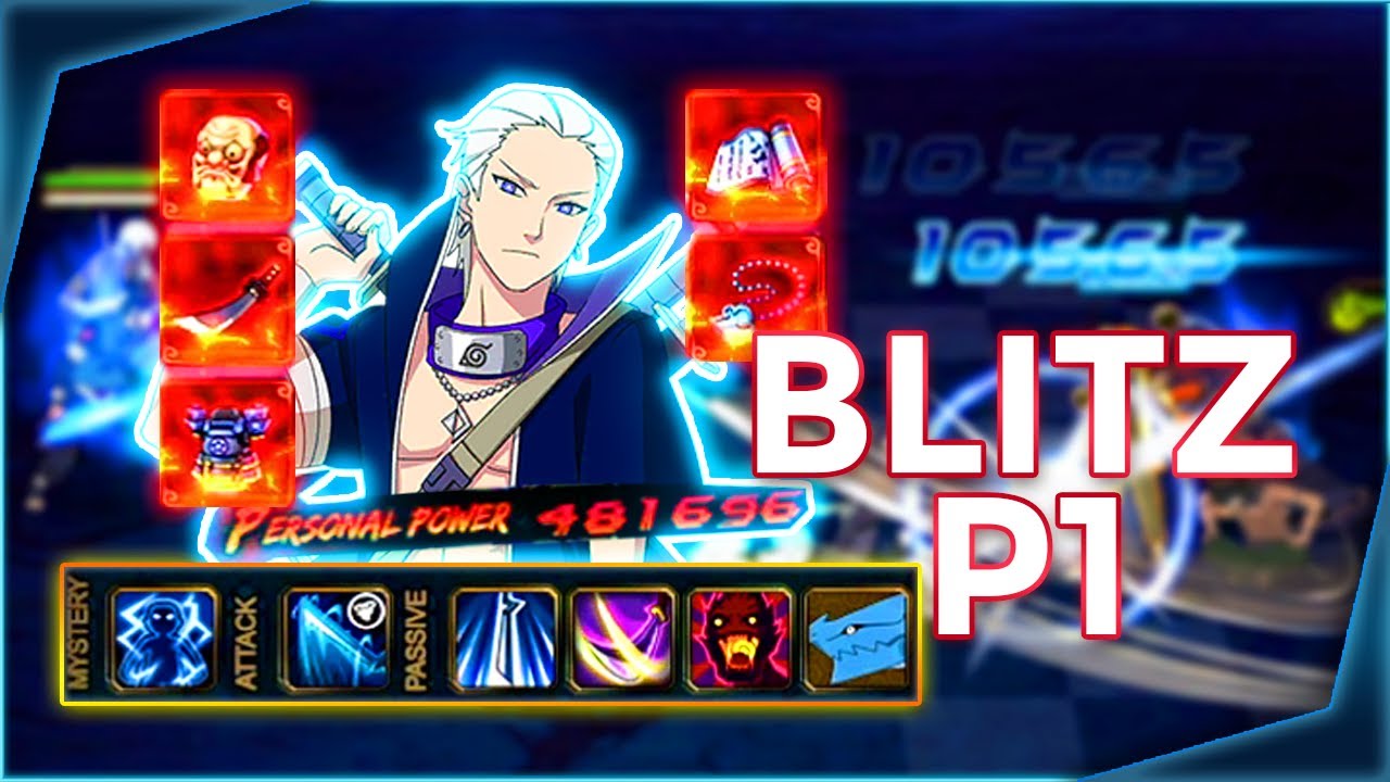 Naruto Online UK | P1 Light Main 1,3 mln POWER