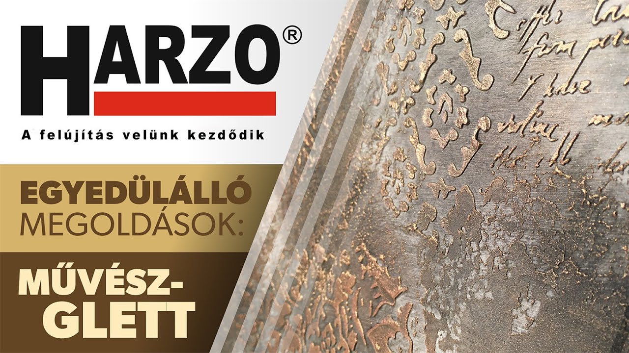 HARZO Művész Glett. Kreatív ötletvideó 3. rész