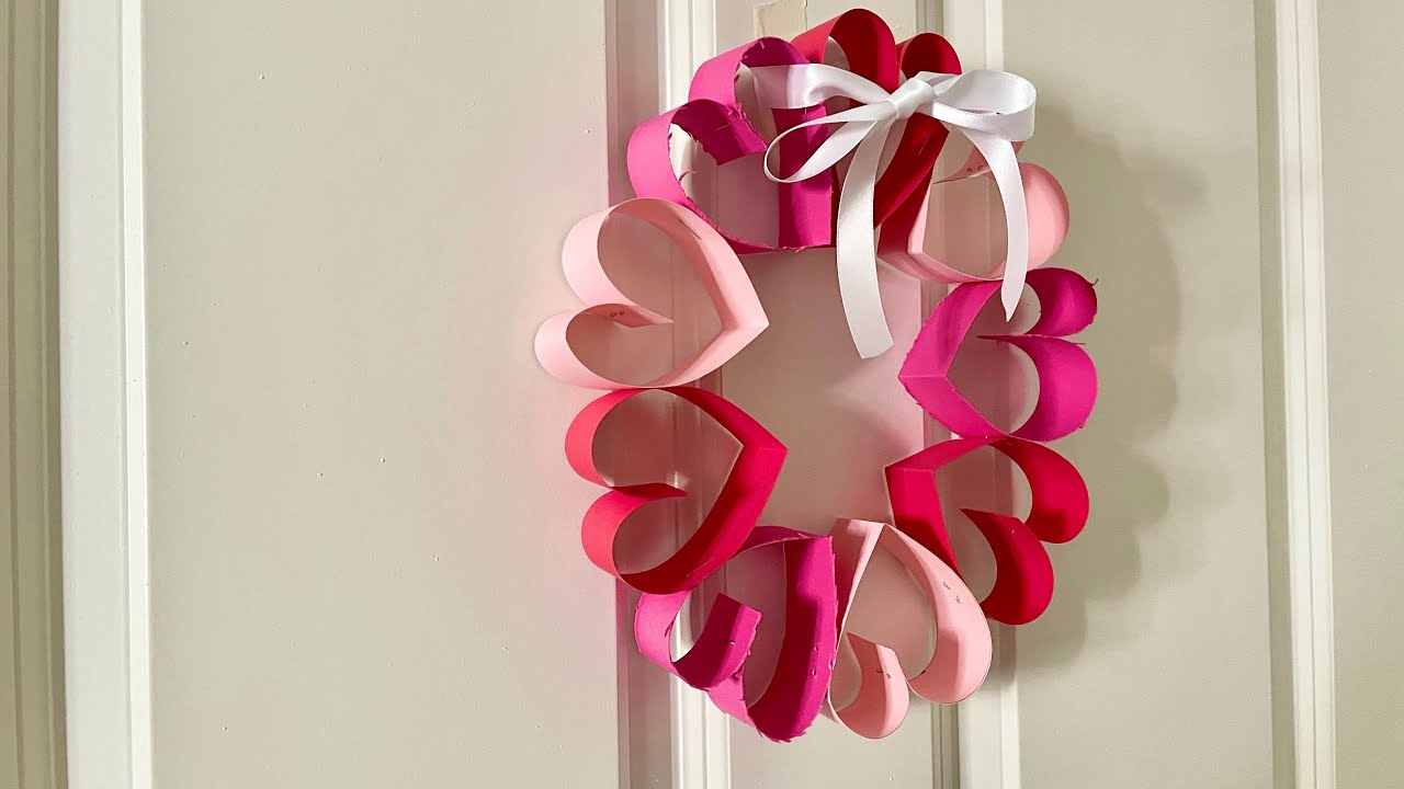 Awesome Valentine's Day Craft for Kids | DIY Paper Hearts
