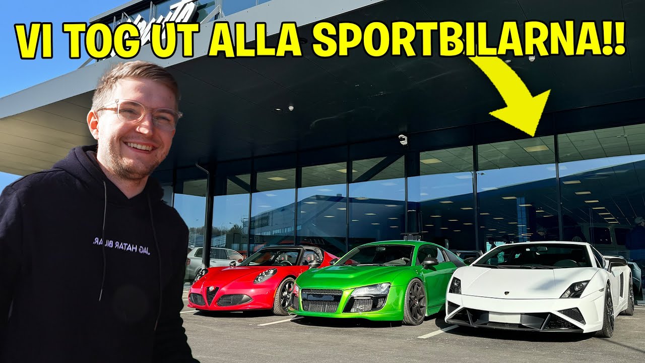 ÅKER PÅ SPORTBILSTRÄFF MED TEAMODIFFAT