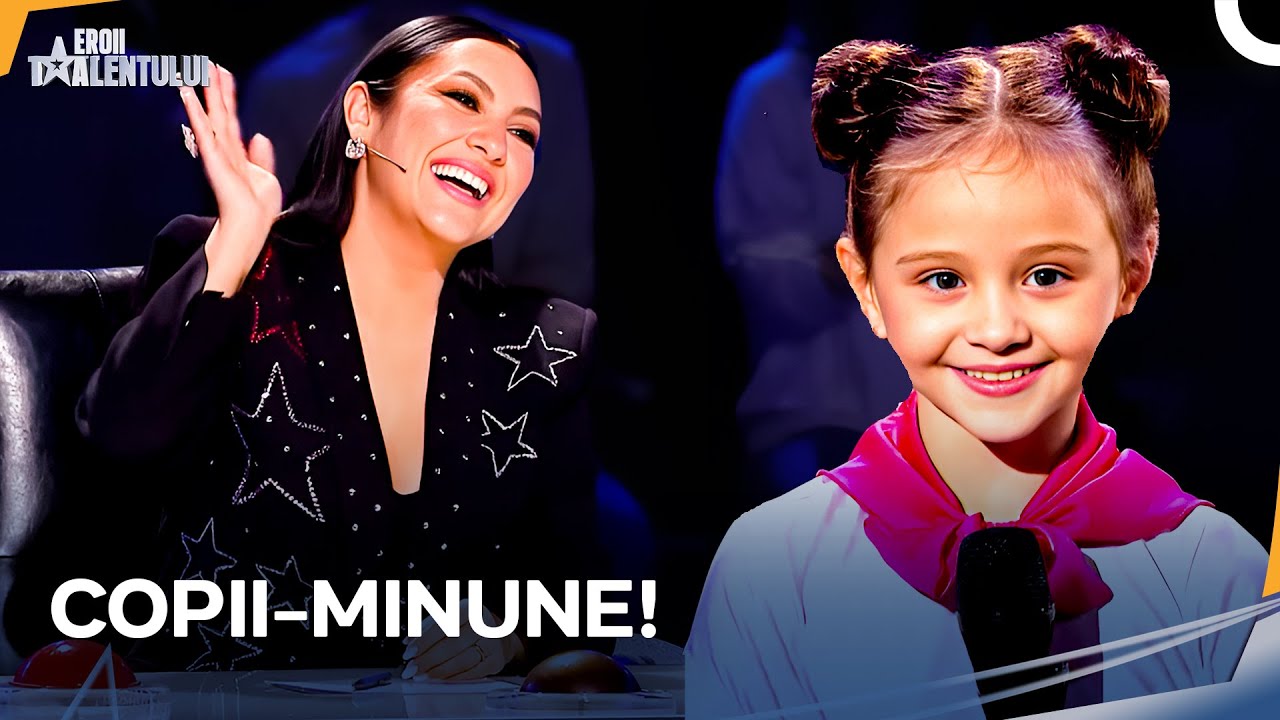 TOP 3 Copii Geniali Care Au Rupt Gura Târgului! | Romanii au Talent