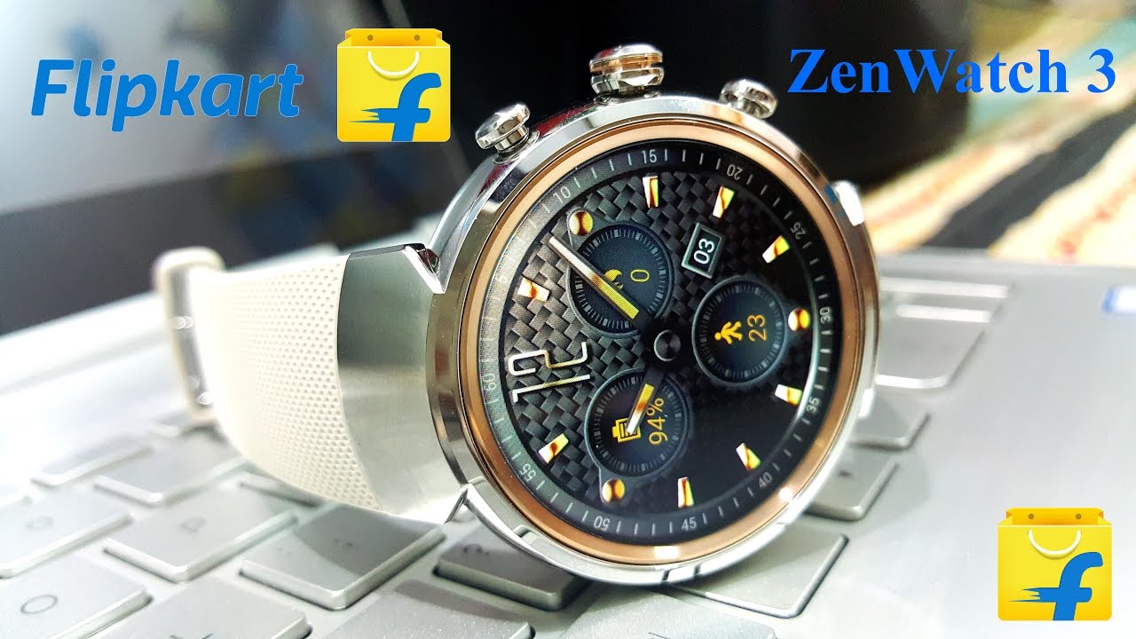 Asus ZenWatch 3 Flipkart Packing Unboxing [Hindi]