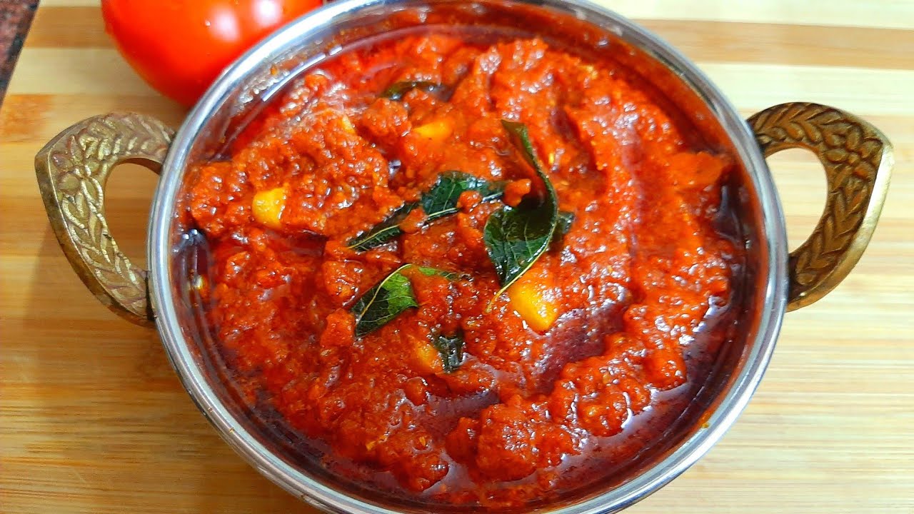 தக்காளி மட்டும் போதும் சுவையான தக்காளி தொக்கு ரெடி /Tomato thokku/sides.