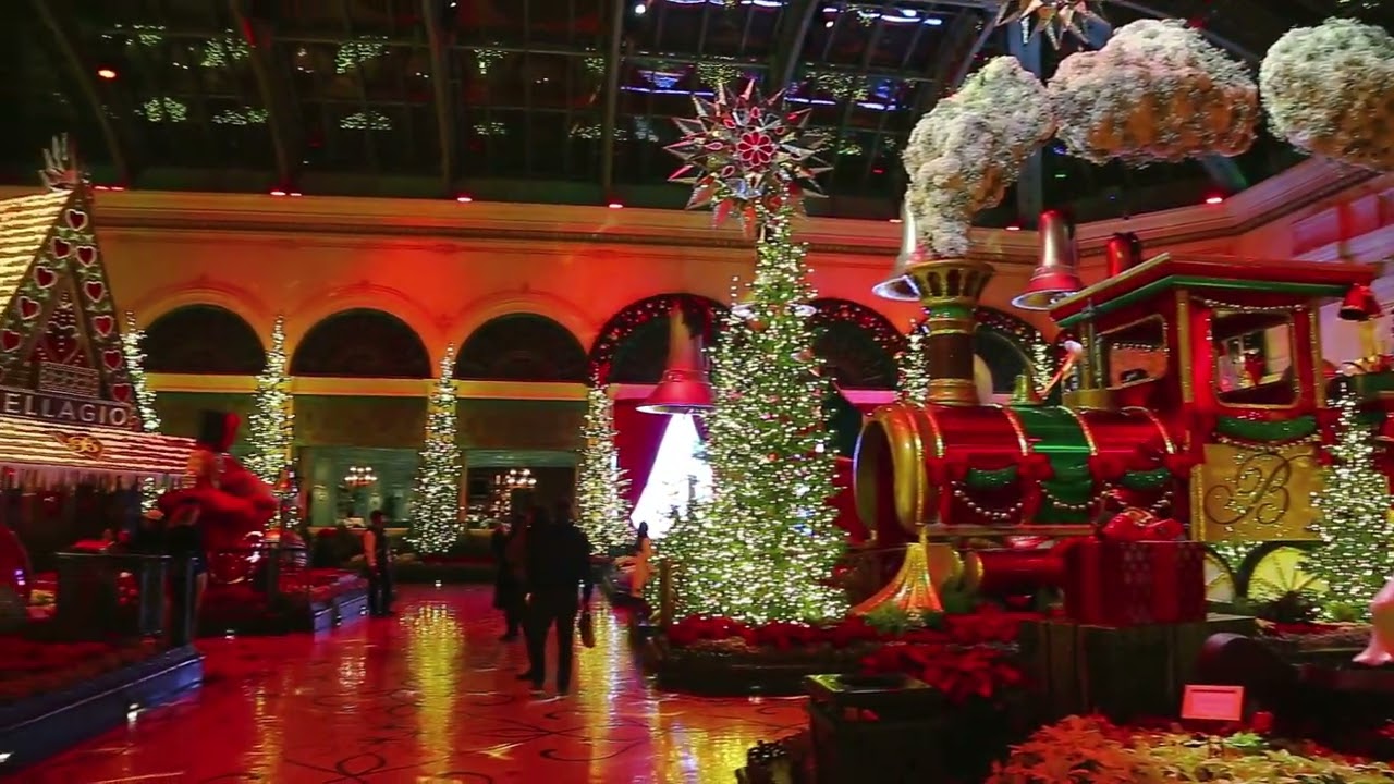 Christmas 2025 at Bellagio, Las Vegas NV