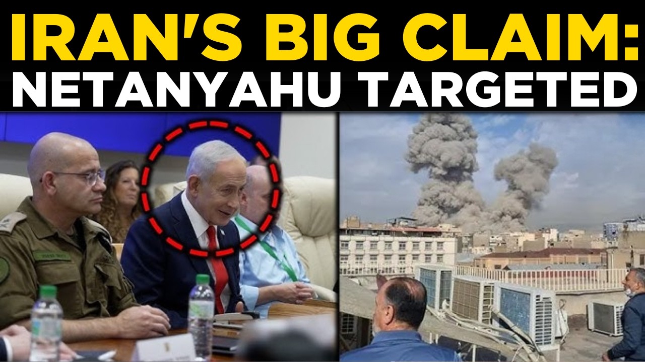 BREAKING  LIVE | Iran Claims Missile Strike On Netanyahu, Office Targeted Amid Escalating War