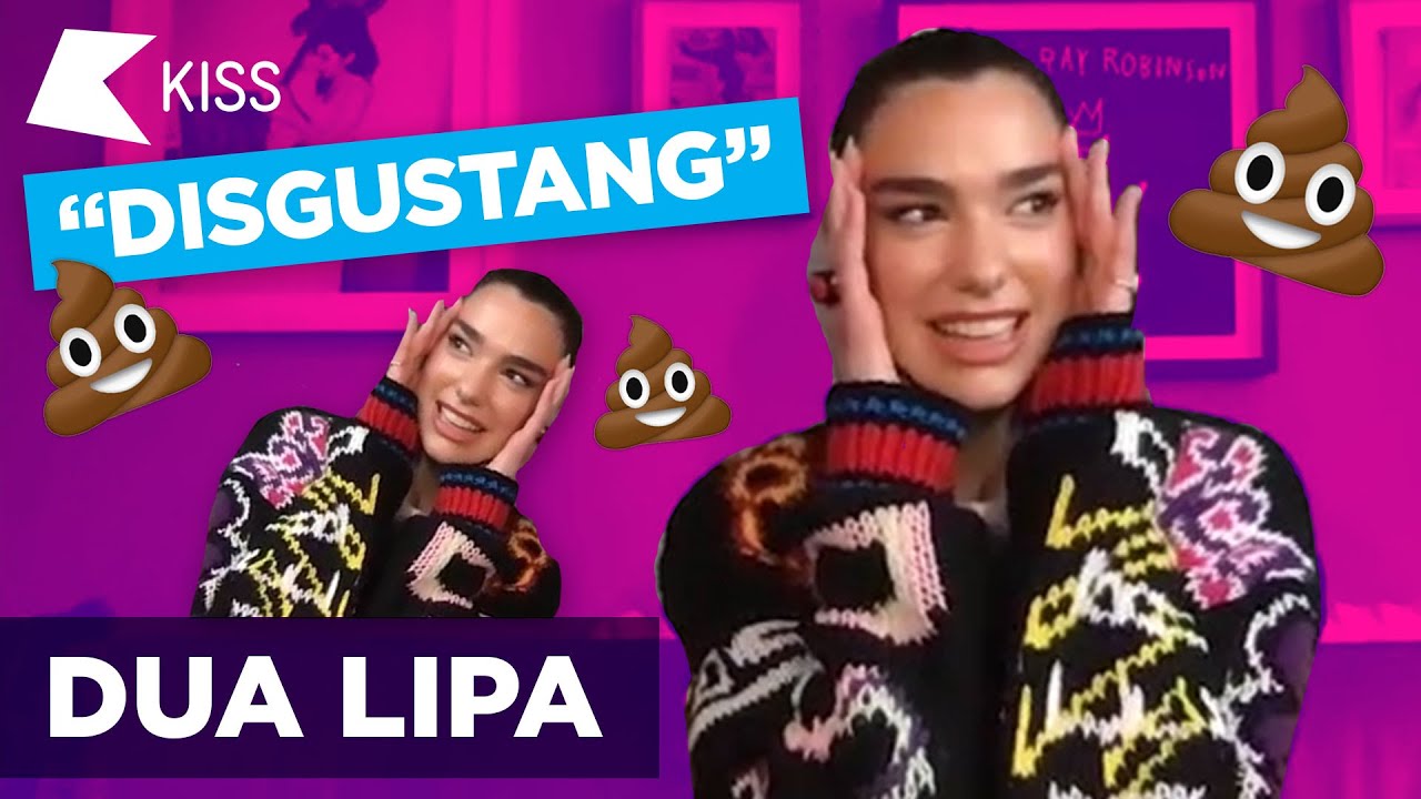 DUA LIPA REENACTS THE DISGUSTANG' MEME! 😂
