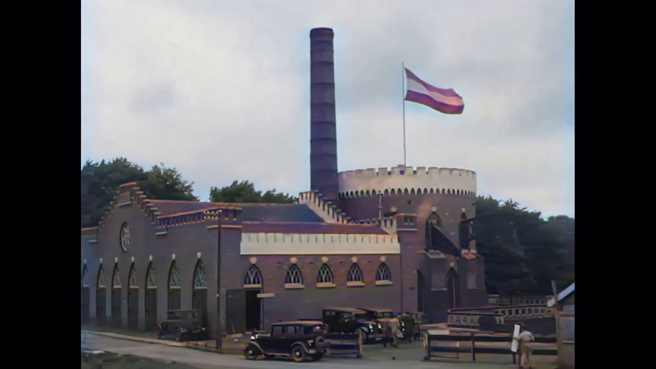 Stoomgemalen in Nederland in 1933 in kleur! Steam Pumping Stations in Holland in 1933 in color! [HD]