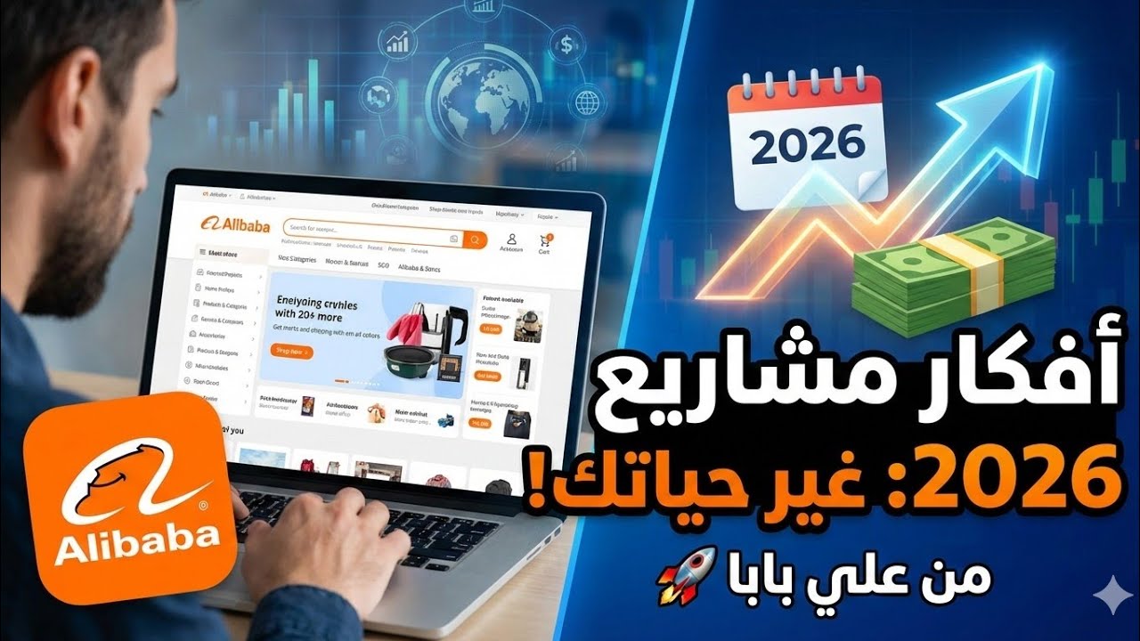 أفكار مشاريع من موقع علي بابا: مشاريع جديدة هتغير حياتك في 2026 🚀