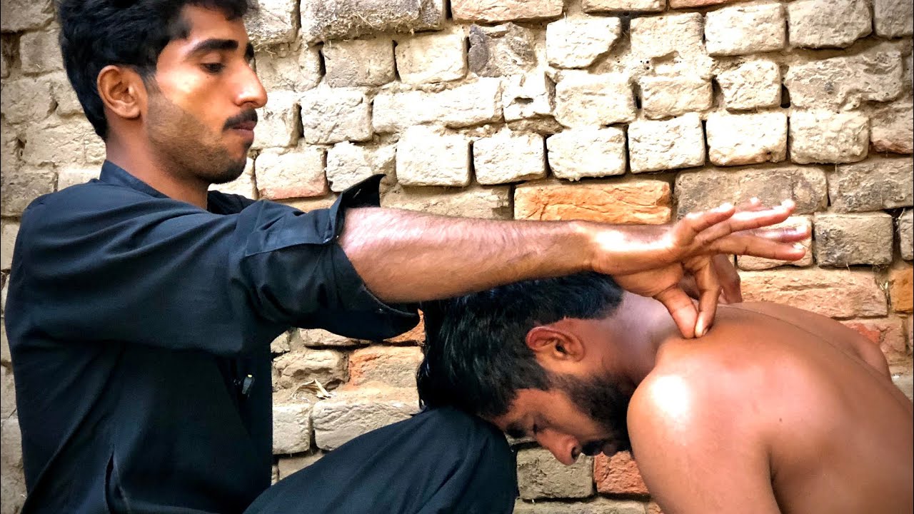 Head & Back Oil Massage ASMR 😴 | Instant Deep Relaxation & Stress Relief | ASMR UBAID