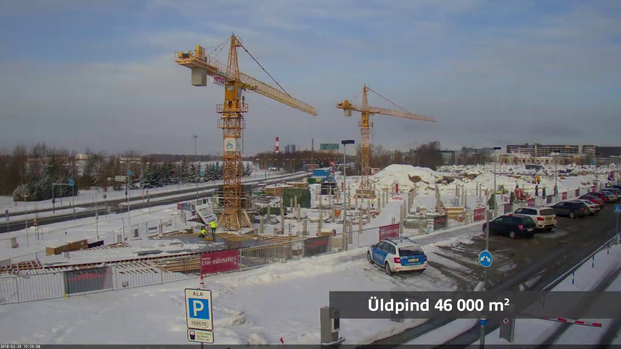 Tallinna Lennujaama Parkimismaja projekteerimine ja ehitamine (09.2017-12.2018)