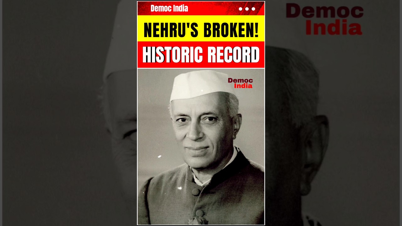 ​Modi Breaks Nehru&rsquo;s Historic Record! 🇮🇳