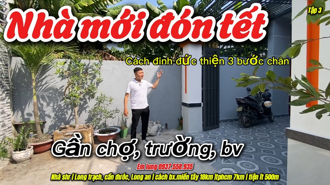 Nhà đẹp đón tết | nhà cách Đinh Đức Thiện 3 bước chân | Tập 3