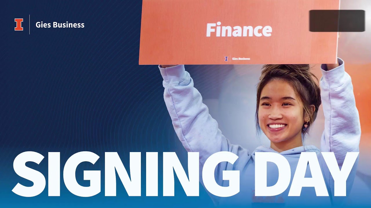 Gies Business Signing Day 2024
