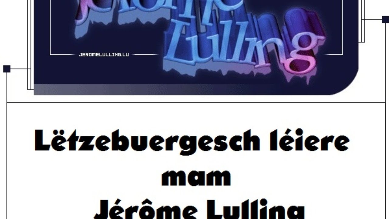 Videochat 20: Lëtzebuergesch léieren