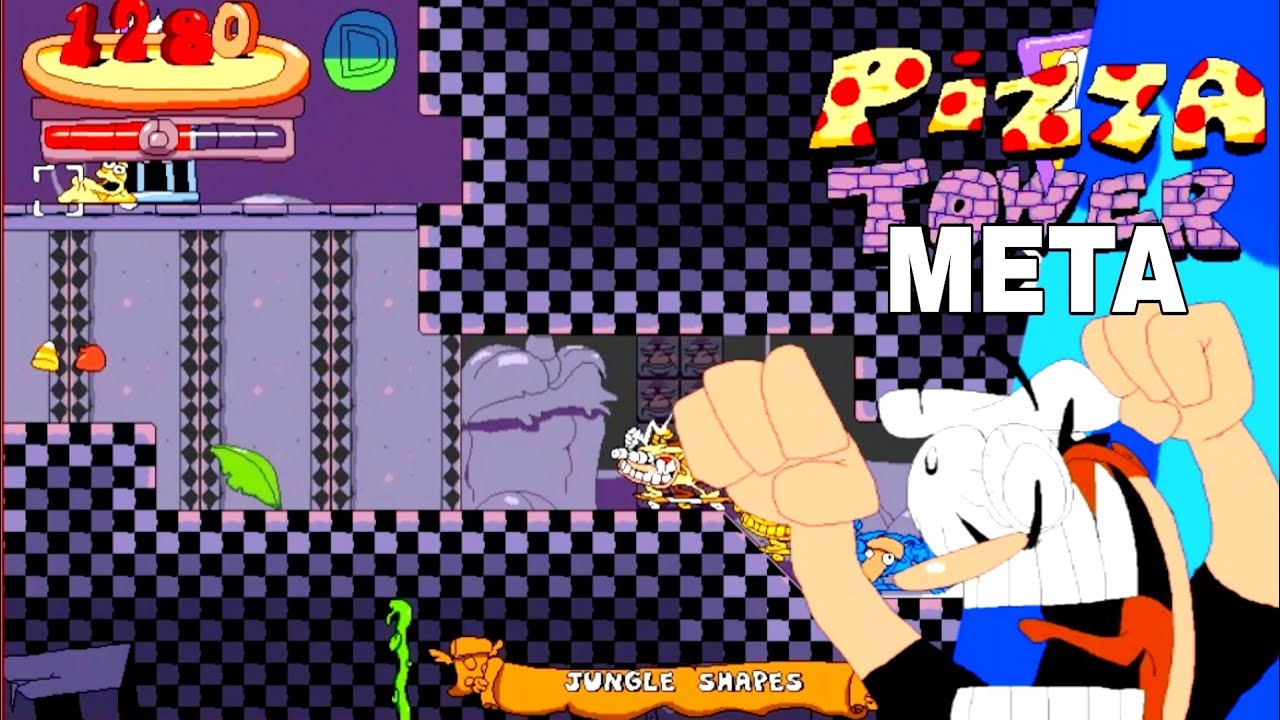 PIZZA TOWER META noise update (pizza tower plus pt plus) (mod) (new combo!?)