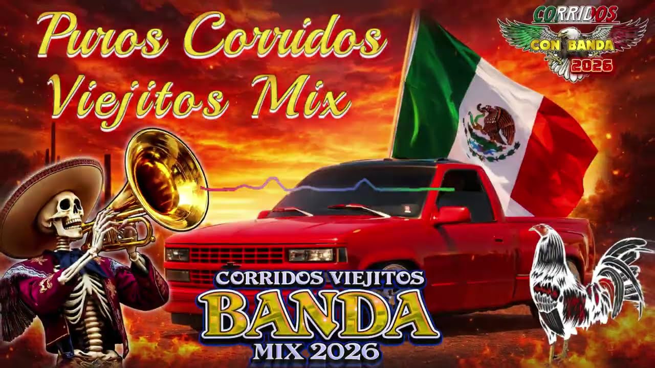 Puros Corridos Viejitos Para Pistear 🔥 Banda Sinaloense Mix Los 40 Mejores Corridos 2026