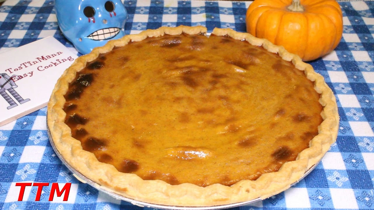 Can You Bake a Pie in a Toaster Oven?~Easy Pumpkin Pie Recipe~Thanksgiving Pumpkin Pie
