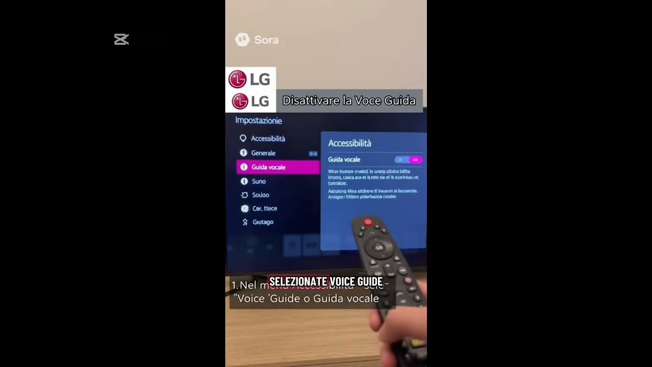 Come Disattivare la Voce Guida su Smart TV LG &ndash; Tutorial Facile