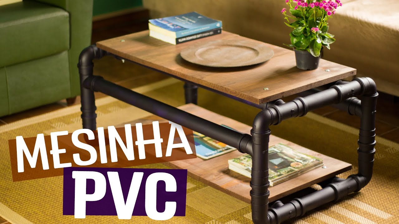 DIY - MESA DE CENTRO DE CANO PVC