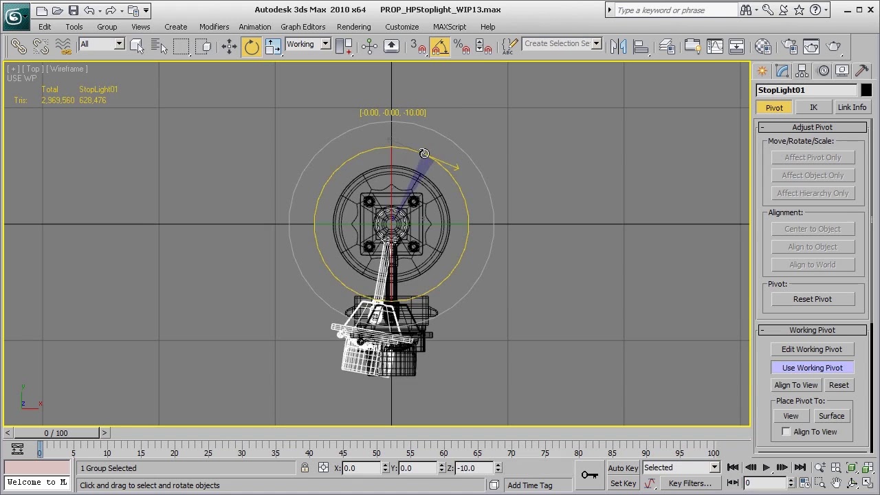 3dmotive Library Sample - Intro to High Poly Modeling in 3ds Max (Part 15 of 15)