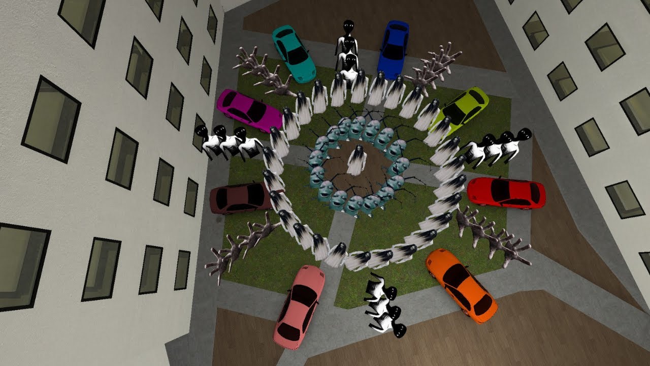 GMOD TOP FUNNY GAME MOMENTS IN HOTEL LOBBY_TOO MUCH NEXTBOTS ATTACK ME#Gmod #Nextbot #Meme