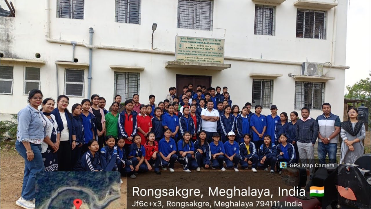 Exposure Visit to Krishi Vigyan Kendra, Rongsakgre. By class IX students JNV #williamnagar. 