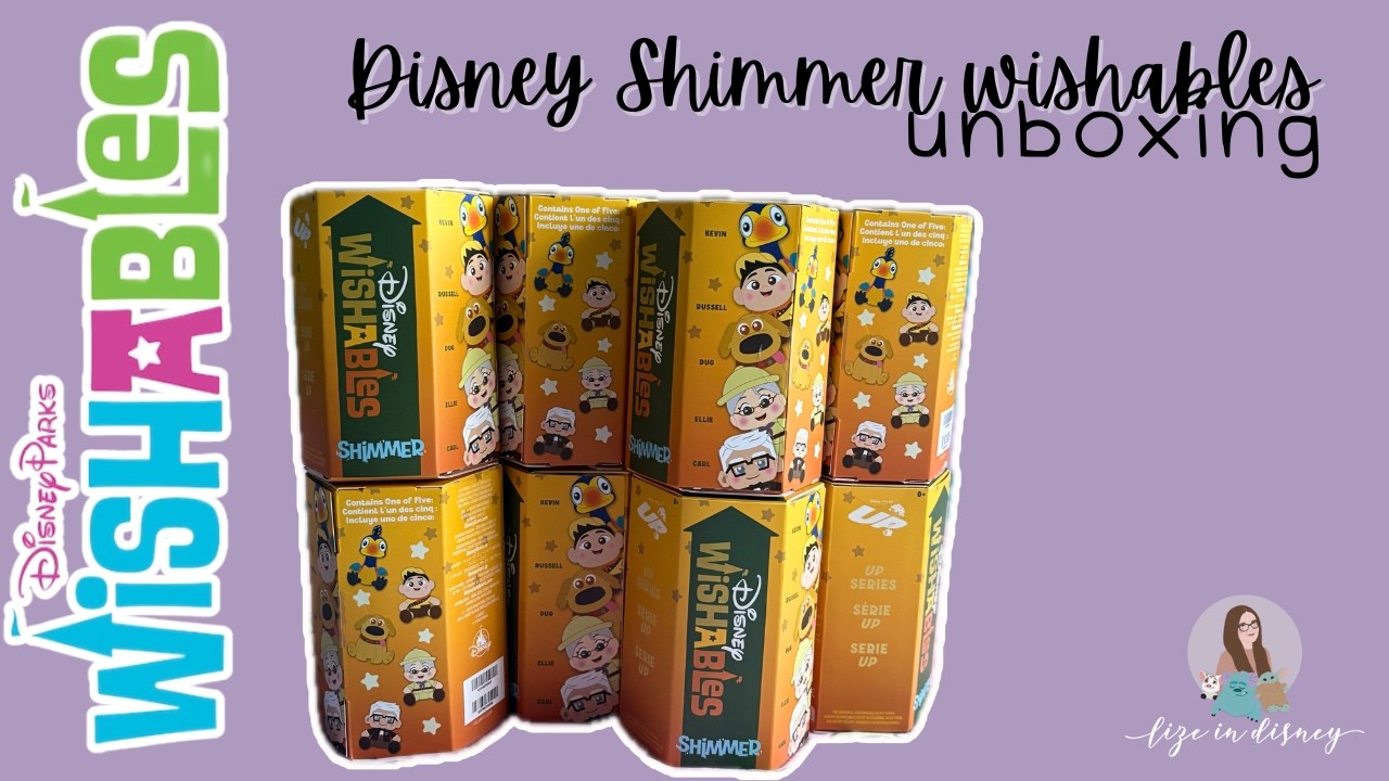 Распаковка Wishables 🎈🏠 | Открытие Disney Shimmer Wishables