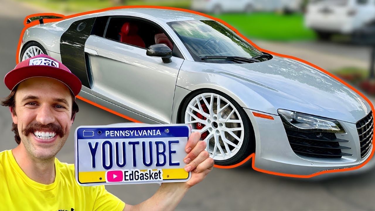 MY SALVAGE AUDI R8 GETS INSPECTED BY A REAL MECHANIC