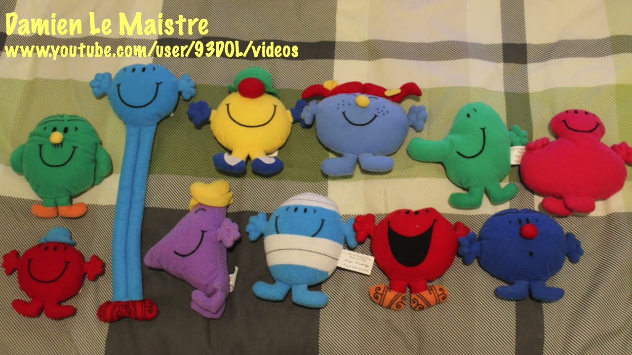 Mr. Men and Little Miss Full Set 1999 McDonald's Happy Meal Toys