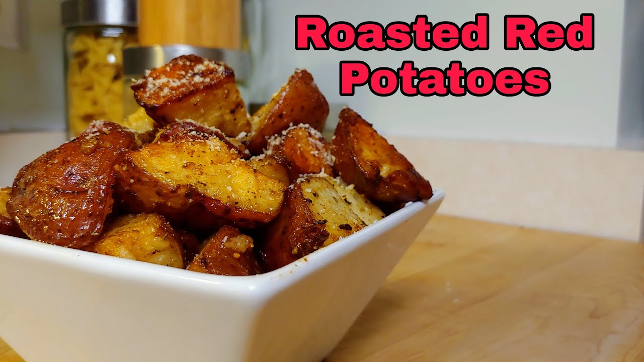 Запеченный красный картофель | Как запечь красный картофель