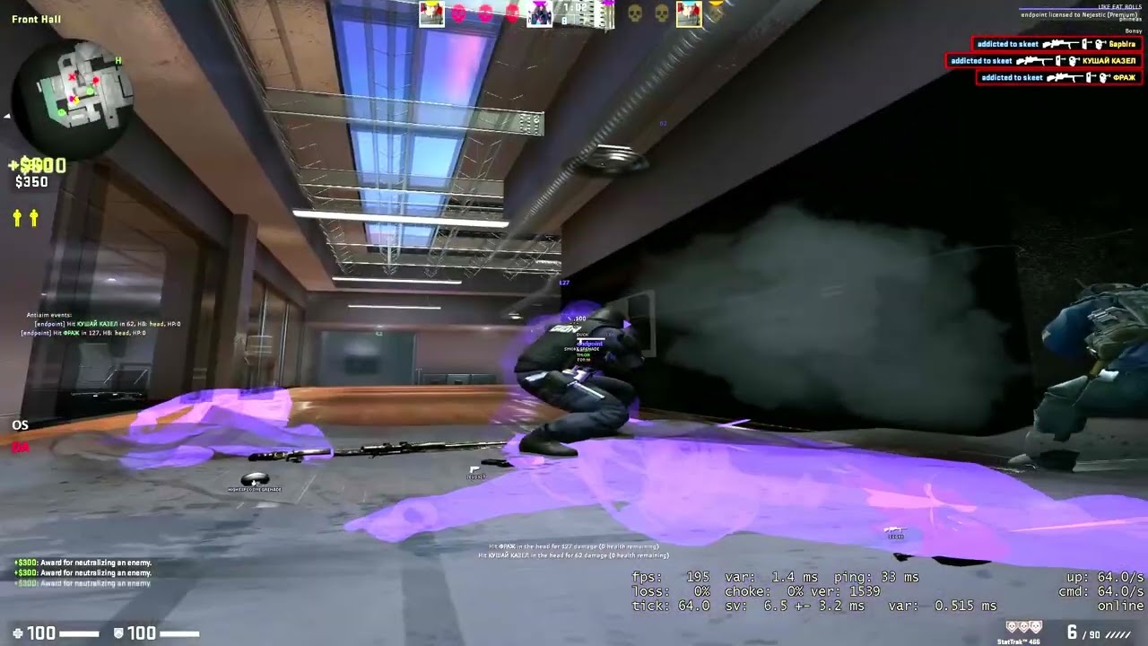 semirage x endpoint ft gamesense.pub/skeet.cc
