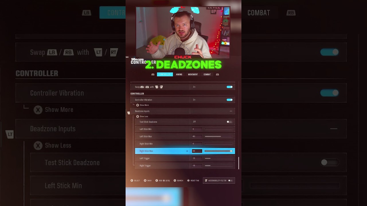 NEW Absolute Best Controller Settings in Season 5 Warzone!🎮
