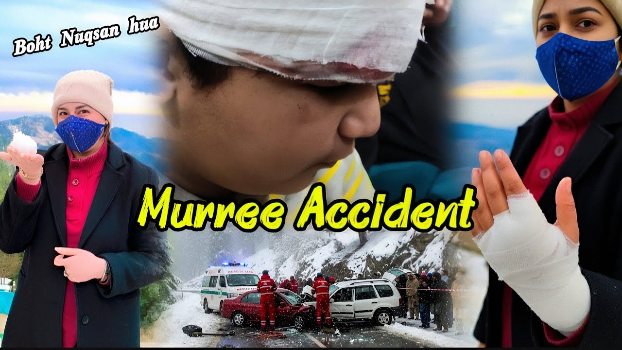 Our Happy Snow Trip Turned Into an Accident 😭 | Murree vlog