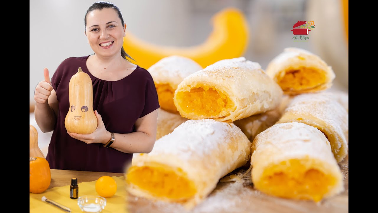 Cum calim dovleacul pentru placinta, strudel? #dovleac #abyblajan #reteteaby