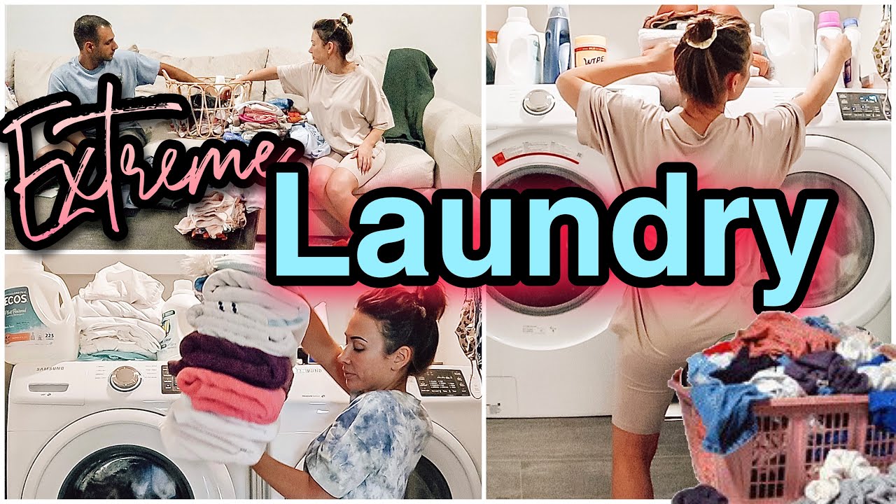 EXTREME LAUNDRY MOTIVATION | 🧺 LETS GET IT DONE! | The best laundry motivation | 