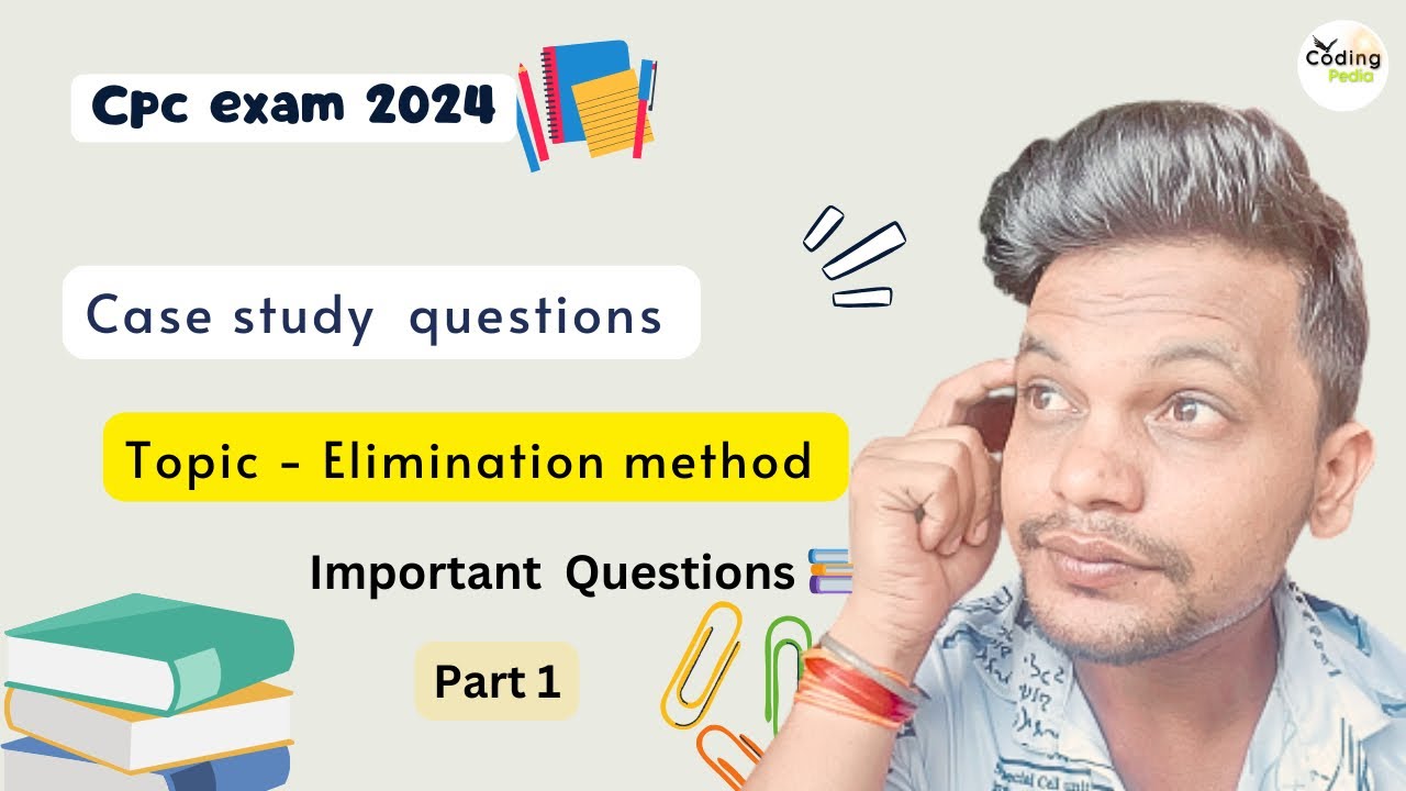 CPC exam 2024 ll Case study questions ll Part - 1  #aapc #cpcexam #medicalcoding #cpc #icd #cpt