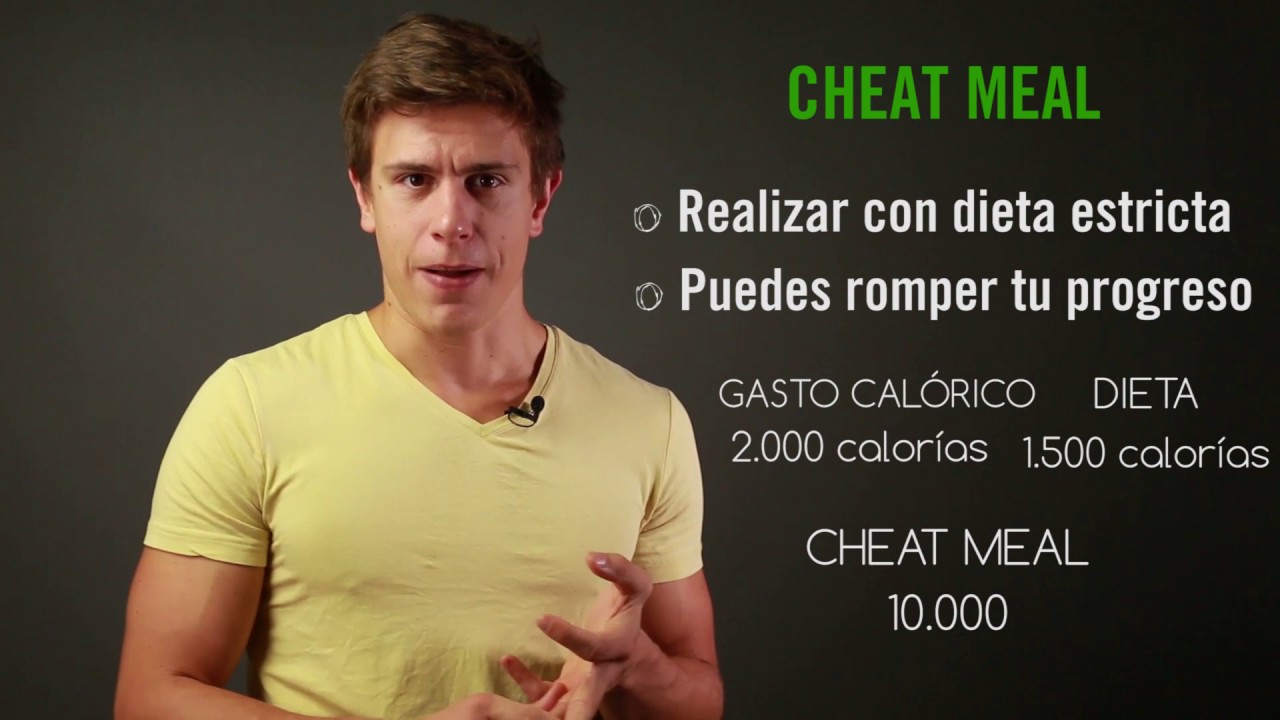 Todo lo que debes saber sobre el Cheat Meal o comida trampa